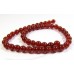 1 Strand Carnelian 8mm  Round Beads