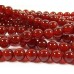 1 Strand Carnelian 8mm  Round Beads