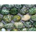 1 Strand Green/Lemon Tree Jasper Faceted Nugget Beads