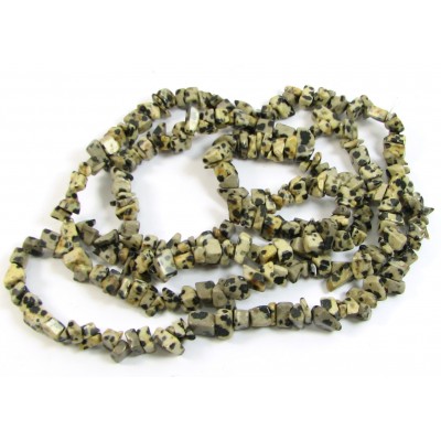 1 Strand Dalmatian Jasper Chips