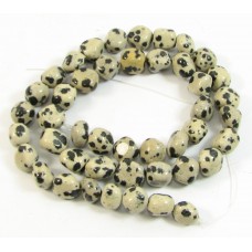 1 Strand Dalmatian Jasper Nugget Beads