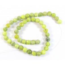 1 Strand 8mm Yellow Jasper Beads