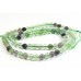 1 Strand Rainbow Fluorite 4mm Round Beads