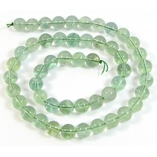 1 Strand Green Fluorite 6mm Round Beads