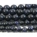 1 Strand Blue Goldstone 6mm Round Beads