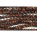 1 Strand Blue and Gold Aventurine Goldstone Round 4mm Beads
