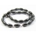 Strand Hematite 8mm Oval Beads