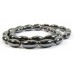 Strand Hematite 8mm Oval Beads