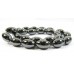 1 Strand Hematite 10mm Oval Beads
