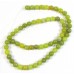 1 Strand Olive Jade 6mm Round Beads