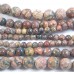 1 Strand 6mm Leopardskin Round Beads