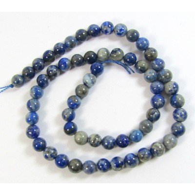 1 Strand Lapis Lazuli 6mm Round Beads
