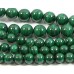1 Strand 4mm Malachite Round Beads