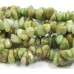 1 Strand Green Chrysoprase Large Chip Beads