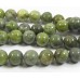 1 Strand Green Marble 10mm Round Beads