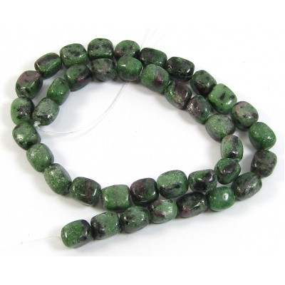 1 Strand Ruby in Zoisite Nuggets