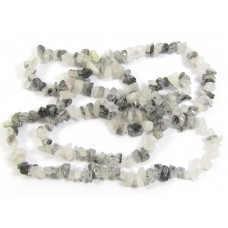 Strand Rutillated Quartz Chip Beads