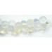 10 Opalite Bow Beads 6x10mm