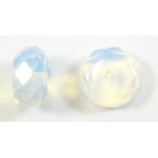 10 Opalite Faceted 10mm Rondelles