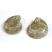 Matched Pair Polished Madagascar Ammonite Fossil Halves 30x26mm