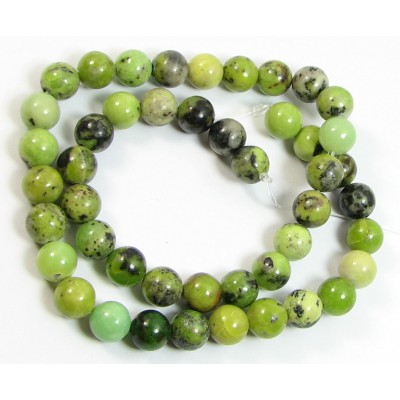 1 Strand Green Chrysocolla 6mm Round Beads