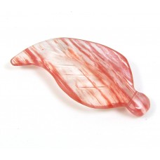 1 Strawberry Quartz Leaf