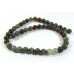 1 Strand 8mm Heliotrope Bloodstone Beads