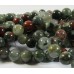 1 Strand 8mm Heliotrope Bloodstone Beads
