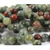 1 Strand 8mm Heliotrope Bloodstone Beads