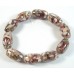 10 Amethyst Mother of Pearl Chip Oval Barrel Acrylic Resin Beads