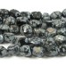 1 Strand Snowflake Obsidian Nugget Beads