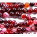 1 Strand Red Sardonyx 6mm Round Beads