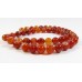 1 Strand Red Sardonyx 8mm Round Beads