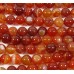 1 Strand Red Sardonyx 8mm Round Beads