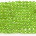 1 Strand Peridot Round 4mm Beads