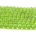 1 Strand Peridot Round 4mm Beads