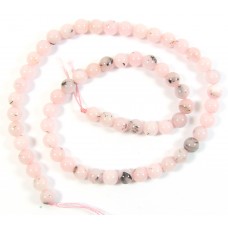 1 Strand Pink Opal 6mm Round Beads