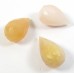 10 Pink Peruvian Opal Faceted Briolettes