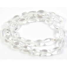 1 Strand Rock Crystal Nugget Beads