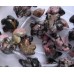 1 Strand Rhodonite Carved Flower Beads