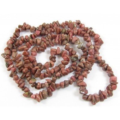 1 Strand Rhodonite Chips