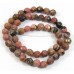 1 Strand Rhodonite 8mm Faceted Beads