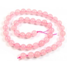 1 Strand Rose Quartz 6mm round beads