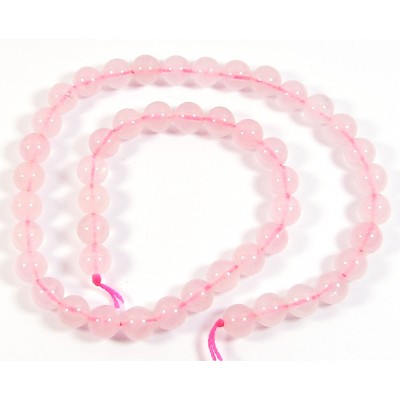 1 Strand Rose Quartz 10mm round beads