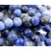 1 Short Strand Sodalite 6mm Round Beads