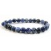 1 Short Strand Sodalite 8mm Round Beads