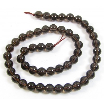 1 Strand Smoky Quartz 6mm Round Beads