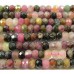 1 Strand Multi Tourmaline Facetted 4-5mm Rondelle Beads