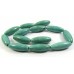 1 Strand Stabilised Turquoise Long Barrel Beads