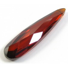 1 Zircon Pendant Drop - Burnt Red